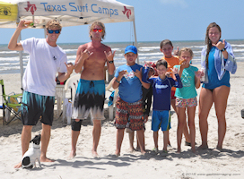 Texas Surf Camp - Port A - August 5, 2015